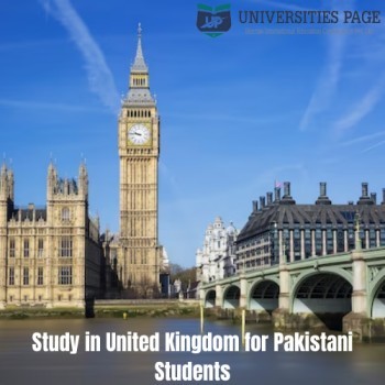 Study in UK for Pakistani Students